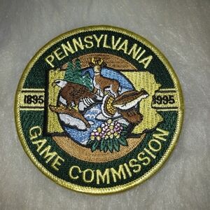 PATCH 1895-1995 Pennsylvania Game Commission, 100 Year Commemoration Patch